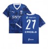 Al-Hilal Joao Cancelo #27 Heimtrikot 2024-25 Kurzarm